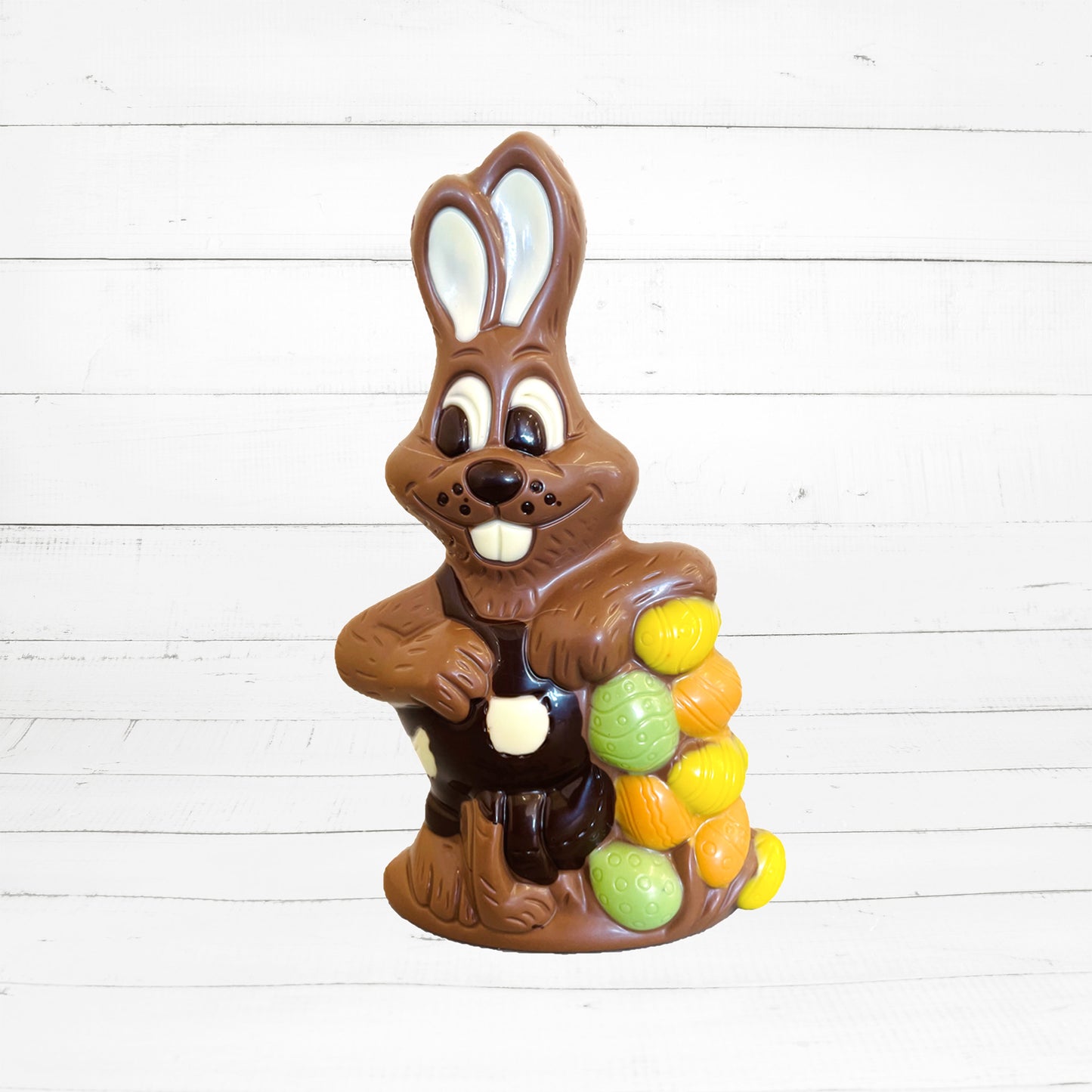 Osterhase mit Eierhaufen 140g (EH6-393)