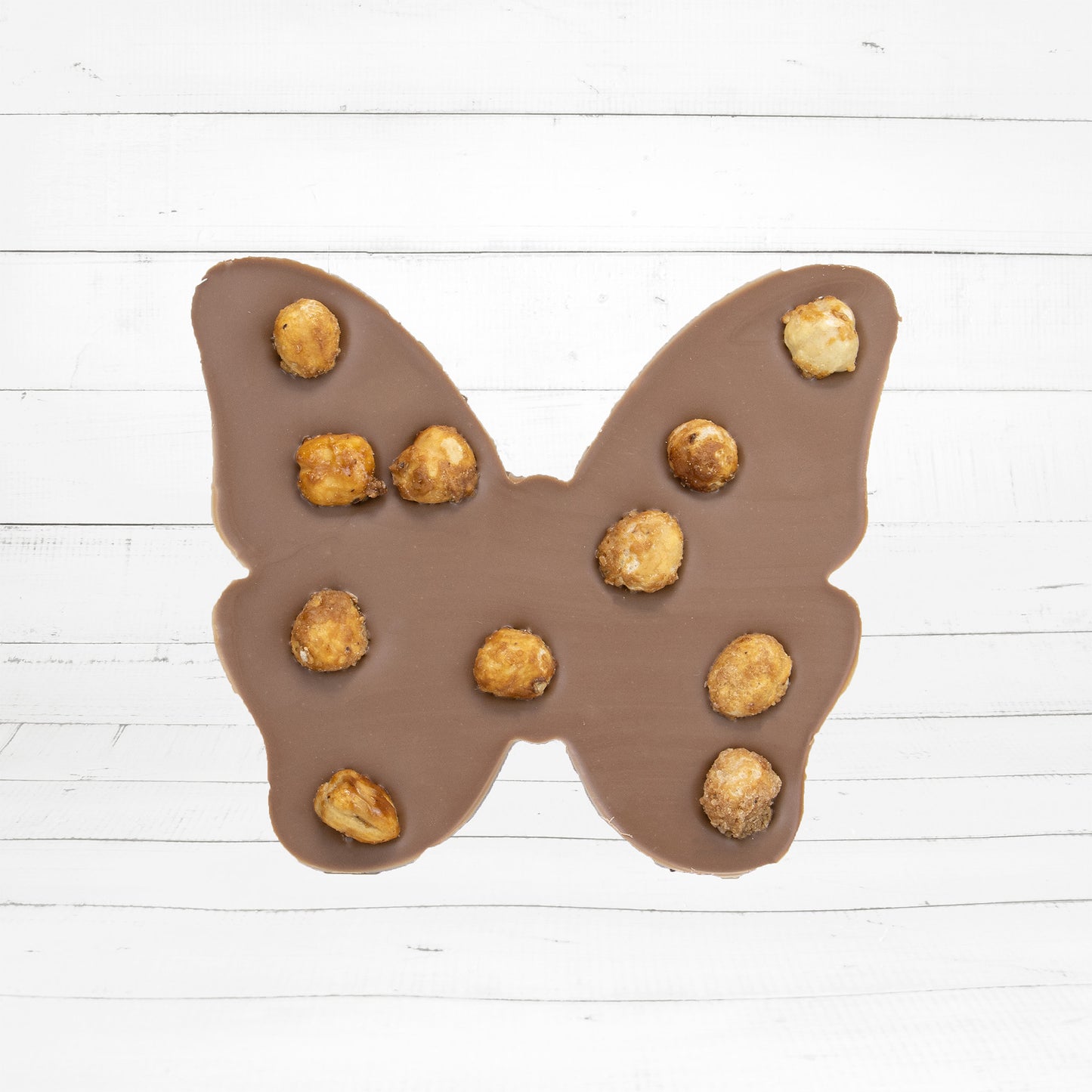 Schokoladen-Schmetterling, Milch mit Haselnuss (3544) 100g