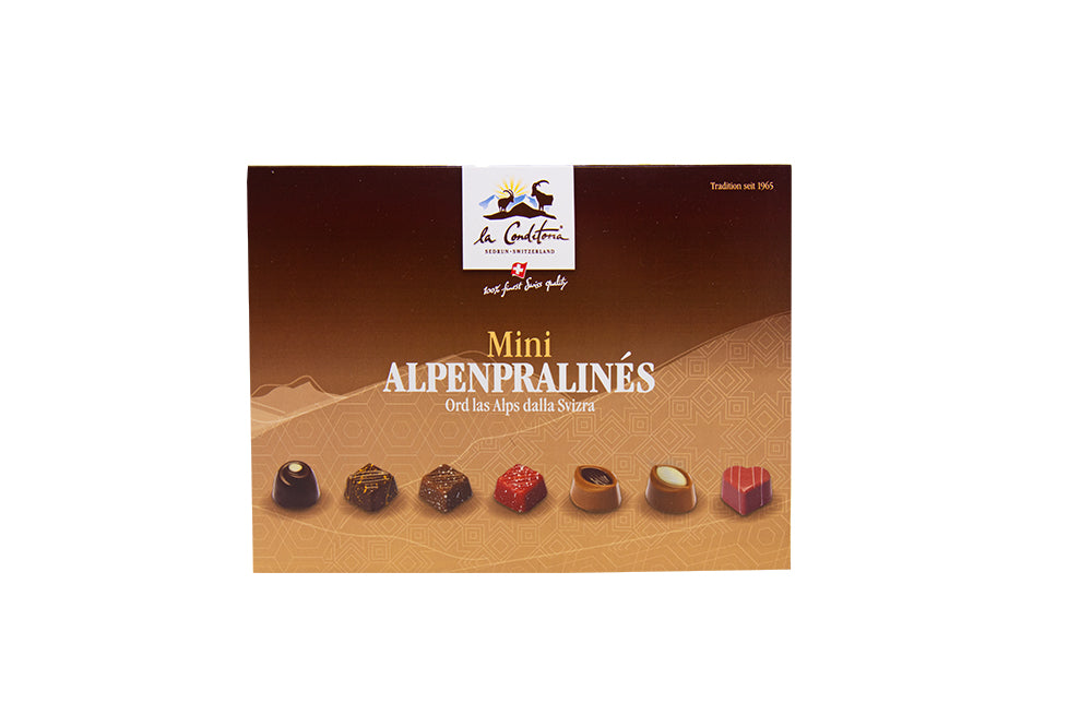 Mini Schweizer Alpenpralinen 28-er Box, EH12 (3403)