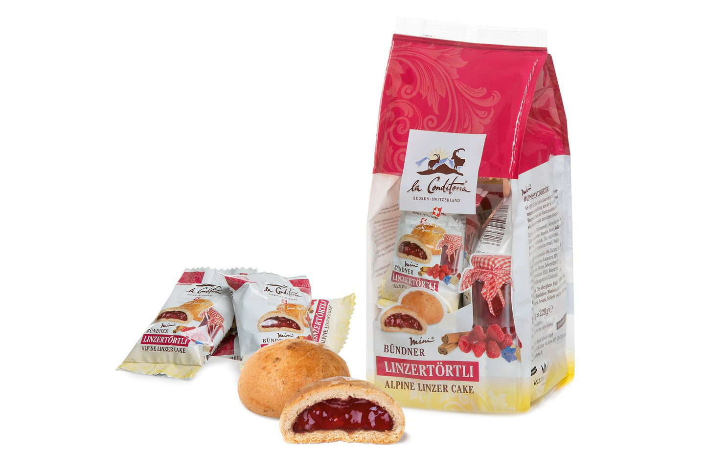 Karton mit Beutel Mini Bündner Törtli® assortiert, EH12 (2019)