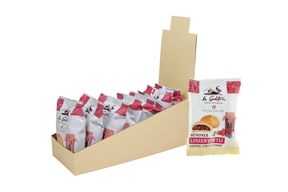 Display Bündner Linzertörtli(R) (8x75g), EH8 (2047)