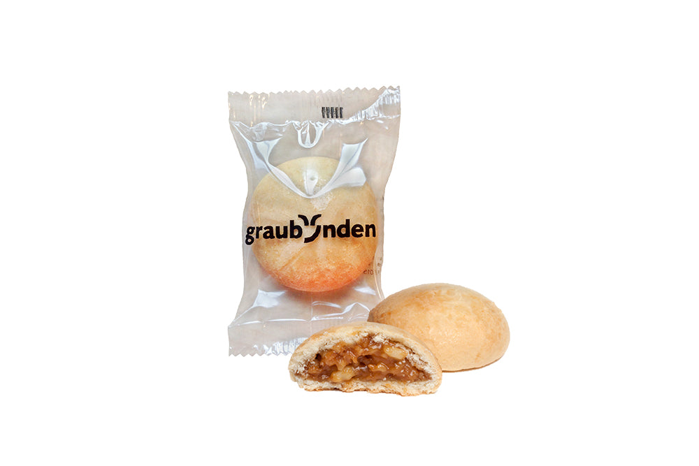 Personalisiert: Mini Bündner Nusstörtli® Thermotransfer, EH250 (2000)