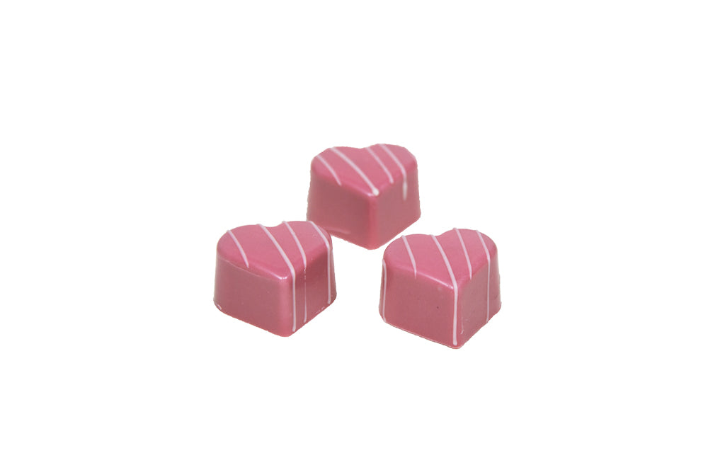 Personalisiert: Ruby-Herzpralinenschachtel (3331-1)
