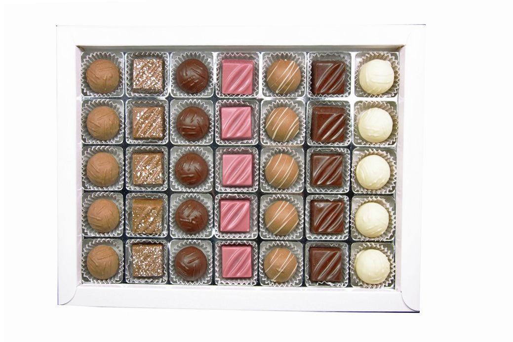 Personalisiert: Pralinenschachtel in 3 Grössen (3200.1-3202.1)