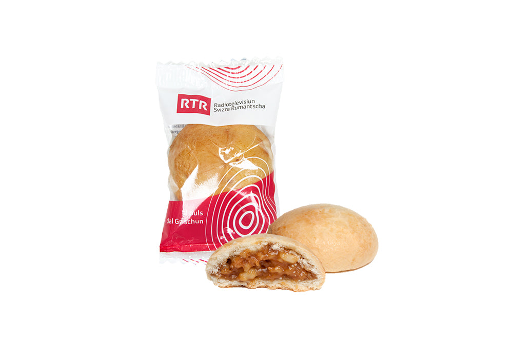 Personalisiert: Mini Bündner Nusstörtli® personalisiert Flexodruck, EH10'000 (2000)