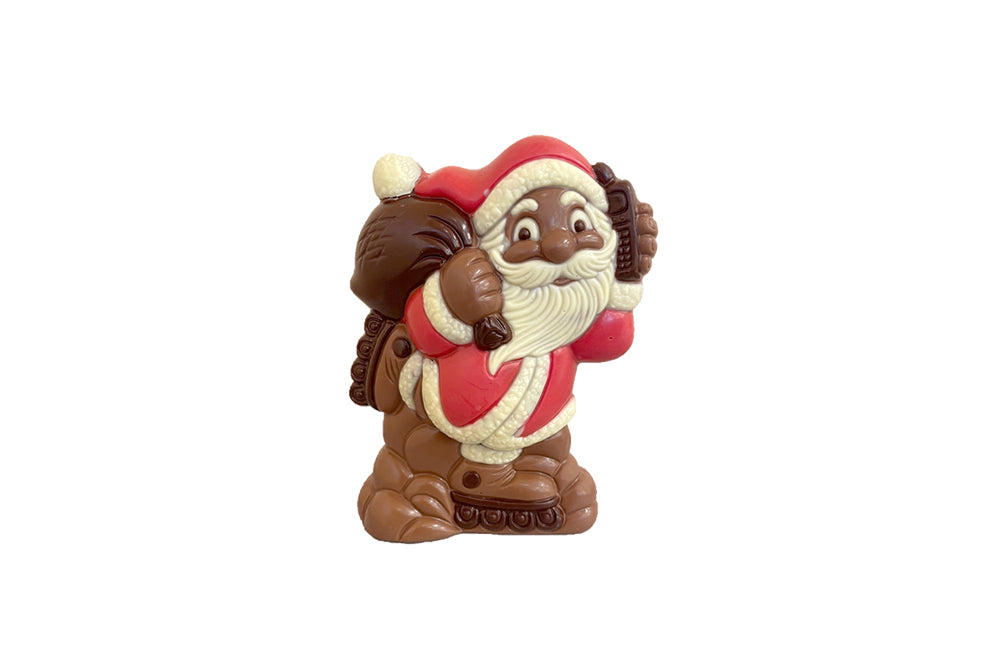 Samichlaus mit Rollschuh und Handy (618)