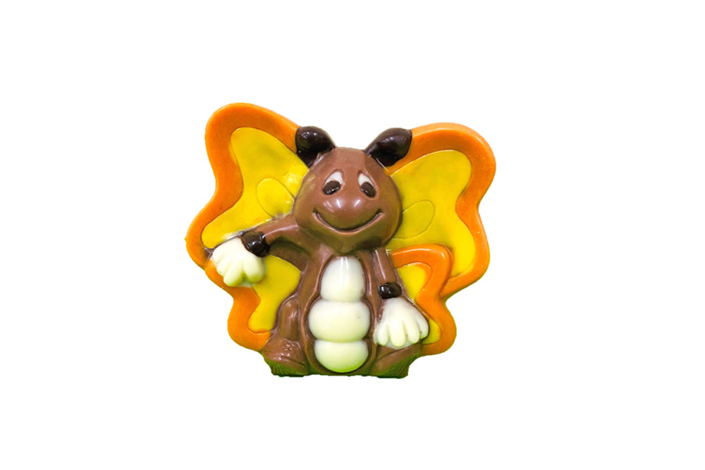 Schmetterling orange-gelb (034)