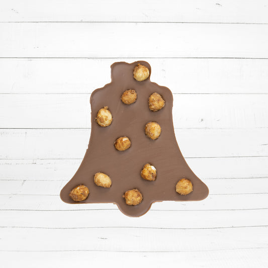 Schokoladen-Glocke, Milch mit Haselnuss (3544)